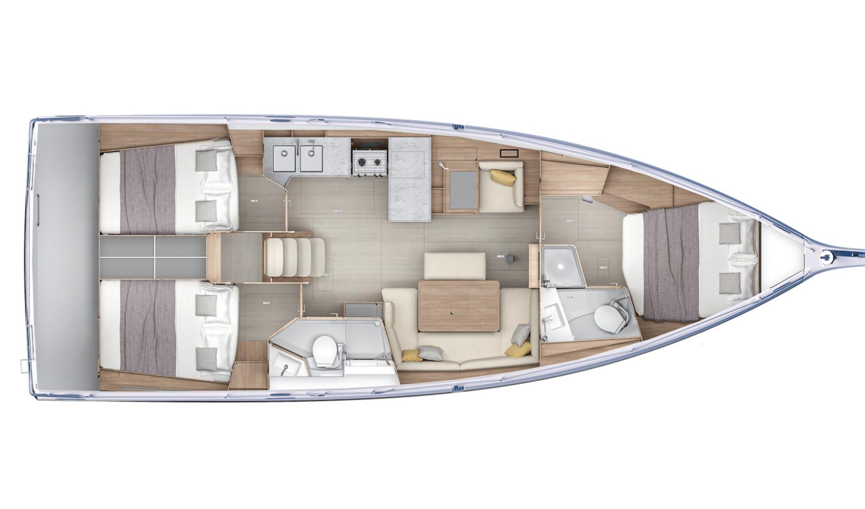beneteau-oceanis-42-2026-14 Layout Beneteau Oceanis 42