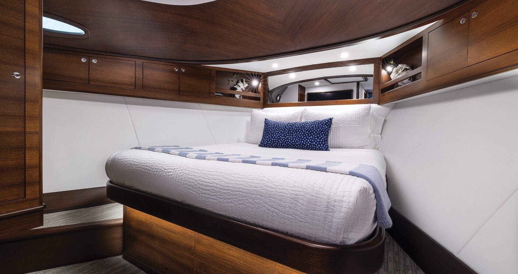 The Grand Banks 65 Skylounge, photographed in Stuart, Florida.