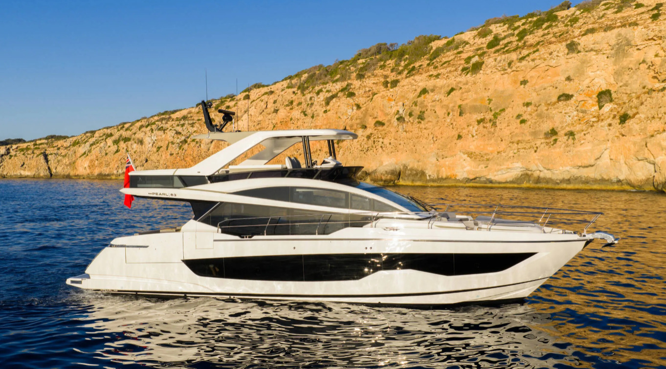 pearl 63 side view